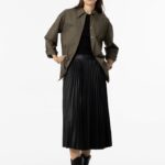 FALDA PLISADA KYOTO NEGRA