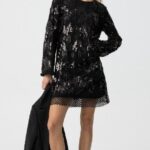 VESTIDO GLITTER NEGRO DIAMOND